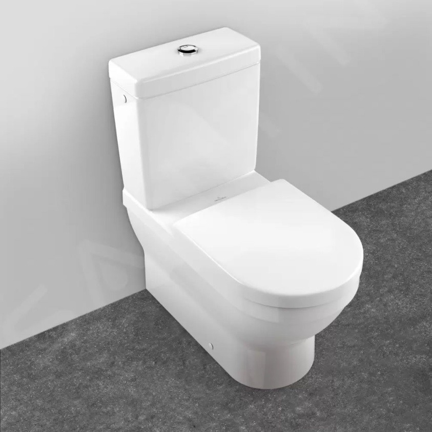 Lifestyle image of Villeroy & Boch Architectura Close-Coupled Rimless Toilet